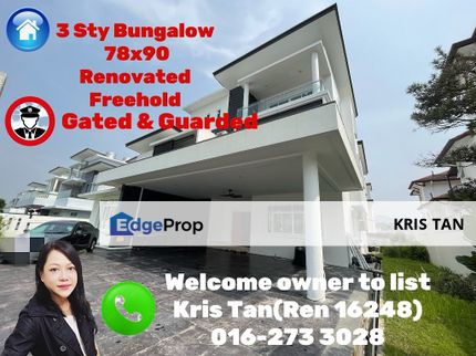 The Pearls @ Taming Mutiara 2, Freehold 3 Storey Bungalow [78x90] , Selangor, Bandar Sungai Long