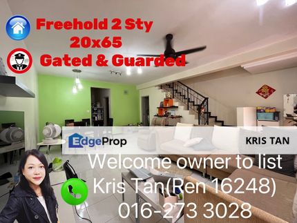 Sunway Cheras,2 Sty[20x65],Freehold, Gated n Guarded, Selangor, Batu 9th Cheras