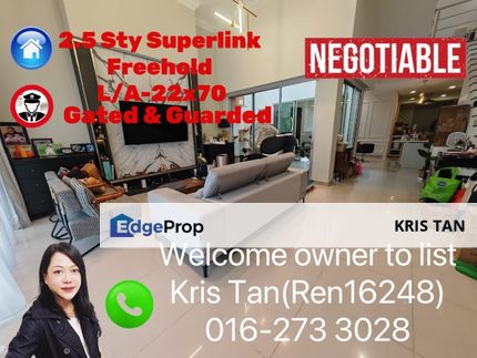 Taman Oasis, 2.5 Sty Superlink[22x70]Renovated, Selangor, Cheras South