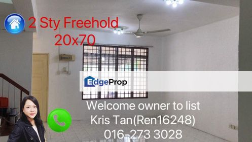 Bandar Mahkota Cheras[20x70] Freehold, 2 Sty, Value buy, Selangor, Cheras