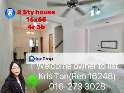 Bandar Damai Perdana,Cheras, 2 Sty 16X65,  4r 3b, Partly furnish, Selangor, Bandar Damai Perdana