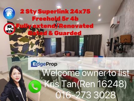 D'Infiniti, Bandar Damai Perdana[24x75]Renovated, Freehold, Selangor, Bandar Damai Perdana