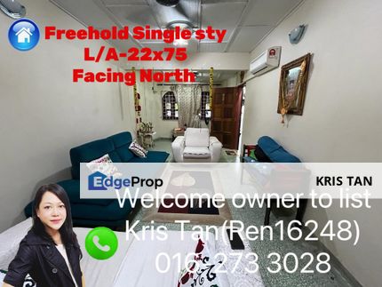 Taman Cuepacs,Freehold Single Storey,22x75,3r 2b, Selangor, Batu 9th Cheras