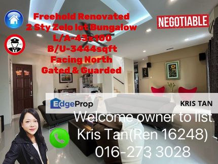 Taman Sungai Sering,Freehold 2 Sty Bungalow,43X100,Renovated, Selangor, Batu 9th Cheras