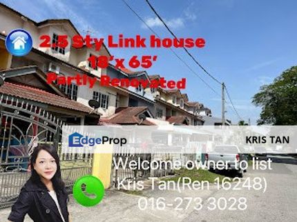 Taman Cheras Jaya,Balakong,2.5 Sty[18x65] Kitchen extended,Partly furnish, Selangor, Cheras South