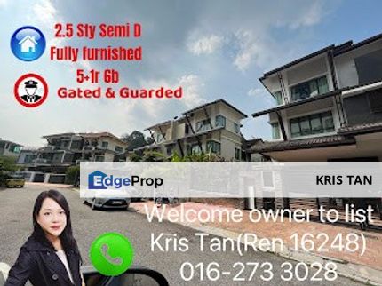 2.5 Sty Semi D,Hijuan Residence,Batu 9,Fully Renovated,Freehold, Gated, Selangor, Batu 9th Cheras