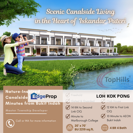 New Terrace House at Iskandar Puteri Open for Reservation, Johor, 