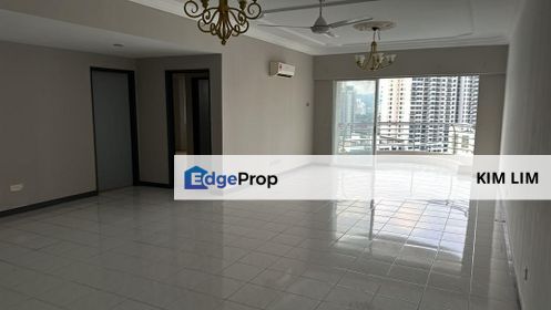 Freehold, Corner unit with balcony very beautiful view, 1 car park and vacant now, Kuala Lumpur, Dutamas