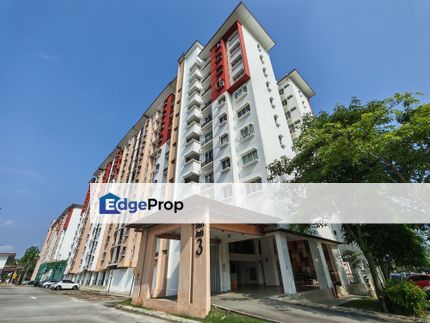 Affordable 3R2B Apartment @ Setia Alam! 2 Carparks, Selangor, Balakong