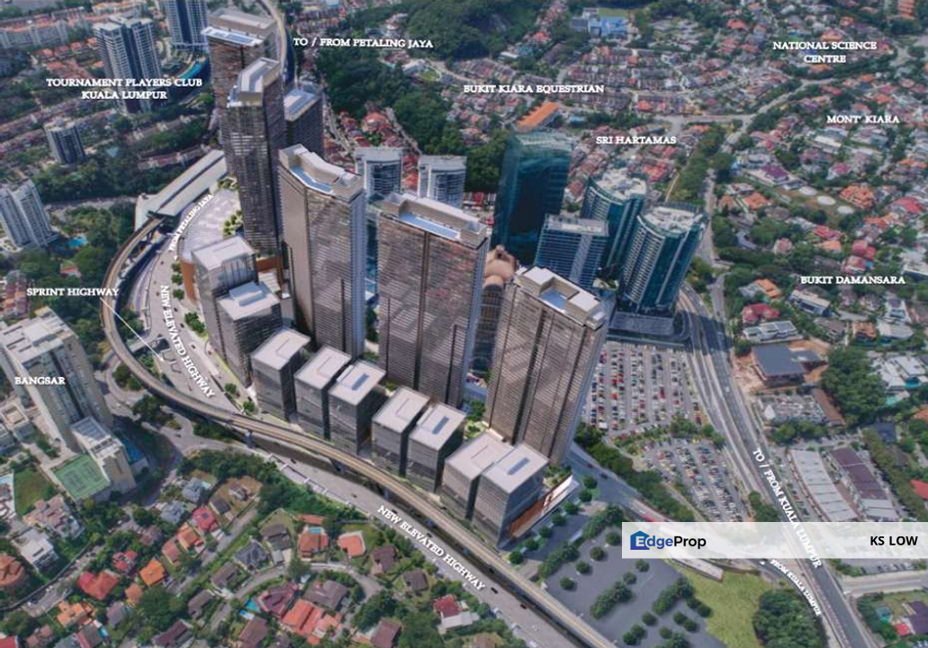 Condo, Regent Suites Pavilion Damansara Heights for Rent – 51st Floor KLCC View, Kuala Lumpur, Damansara Heights