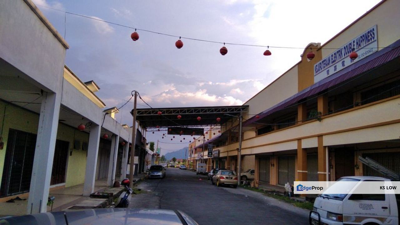 SINGLE STOREY FIRE-BREAK SHOP FOR SALE – BERCHAM TROPICANA, IPOH (PERAK) | RM100K ONLY, Perak, Ipoh