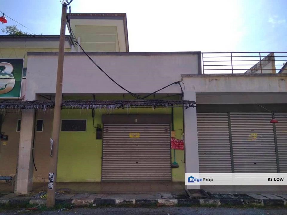 SINGLE STOREY FIRE-BREAK SHOP FOR SALE – BERCHAM TROPICANA, IPOH (PERAK) | RM100K ONLY, Perak, Ipoh
