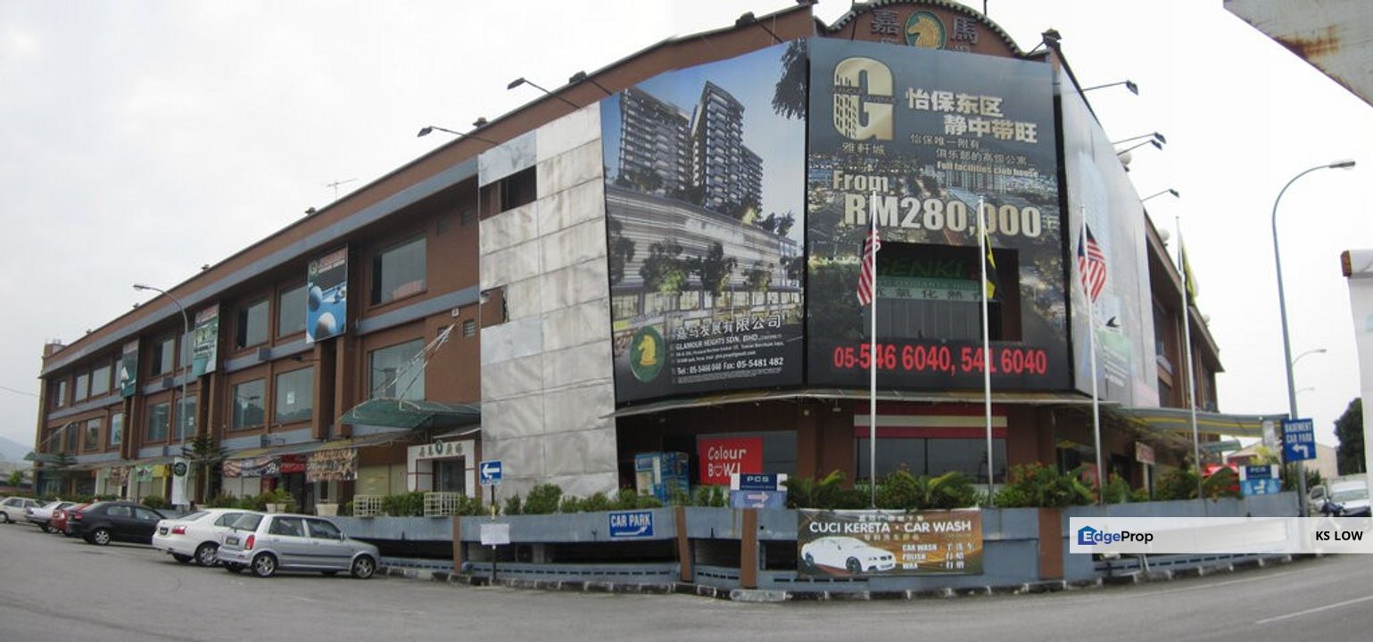 2 Ground Floor Retail Lots for Sale – Glamour Square Bercham Ipoh | High Visibility, Perak, Ipoh