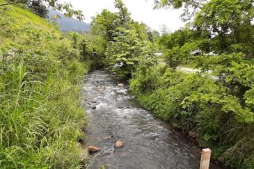 3.97 Ekar Janda baik berhampiran sungai yang bersih. Bentong Pahang