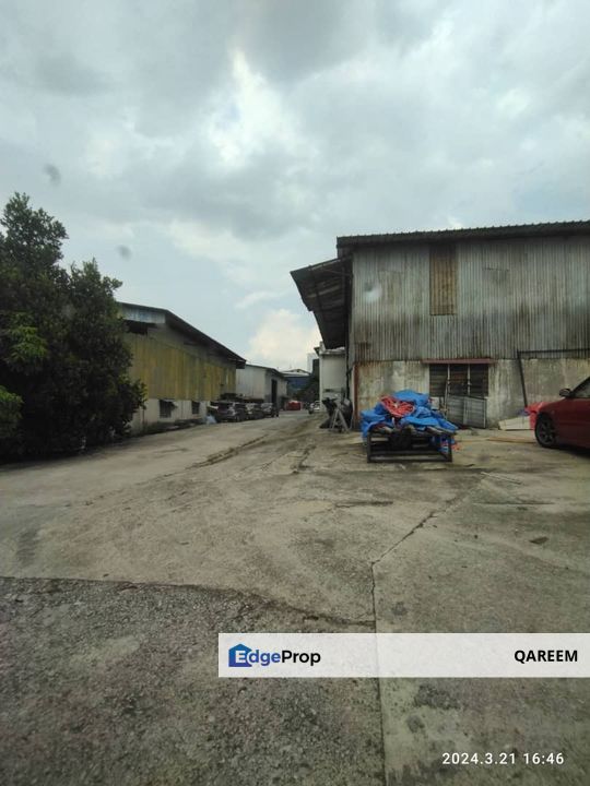 3 Acres Industrial Land Impian Ehsan Balakong. Tenanted with Good Rentals, Selangor, Balakong