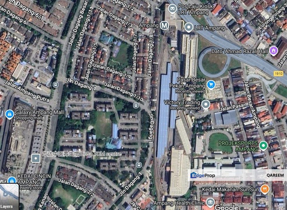 1.3 Commercial Land Ampang Jaya Ampang. Flat Land., Kuala Lumpur, Ampang