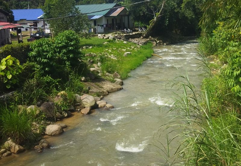 3.97 Ekar Janda baik berhampiran sungai yang bersih. Bentong Pahang