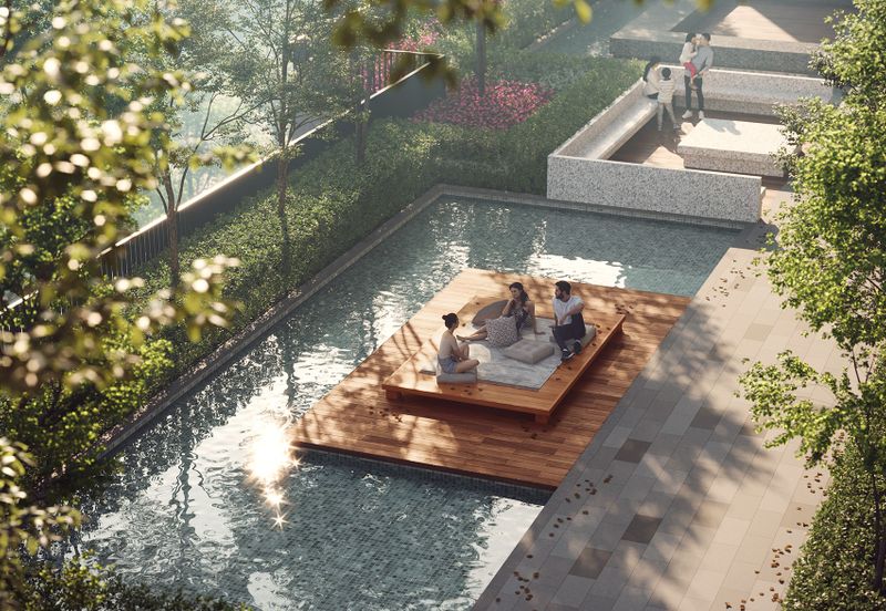 Cherita PJS Low Density 286 Unit Premium 1Bedroom Partly Furnished Come With 2 Carpark 