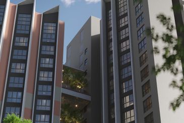 Cherita PJS Low Density 286 Unit Premium 1Bedroom Partly Furnished Come With 2 Carpark 