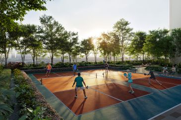 Cherita PJS Low Density 286 Unit Premium 1Bedroom Partly Furnished Come With 2 Carpark 