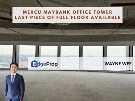 Mercu Maybank, i-city shah alam, icity, i city (Grade A office near Klang) - high floor unit, last unit, Selangor, Shah Alam