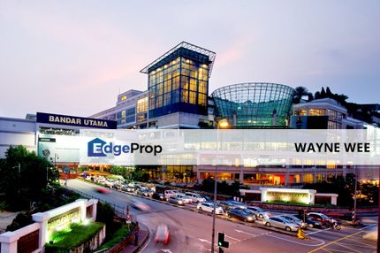 KPMG TOWER, BESIDE 1 FIRST AVENUE, ONE WORLD HOTEL, PLAZA IBM - 1U MALL, BANDAR UTAMA MRT STATION - COVERED WALKWAY TO TRAIN AND 1 UTAMA MALL, Selangor, Petaling Jaya