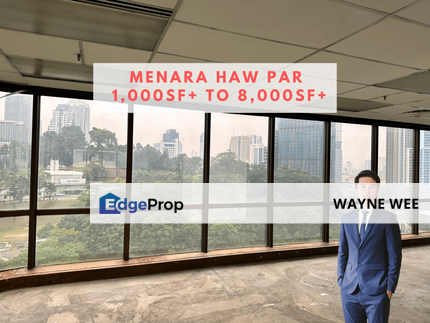 Menara Haw Par - rental negotiable, depending on company profile - jalan sultan ismail, Bukit Nanas Monorail station, Kuala Lumpur, KLCC