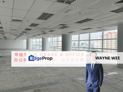PJ new office (less than 10 years), Grade A office, integrated development office, nearby LRT Kelana Jaya (The ascent, Paradigm mall), Selangor, Petaling Jaya