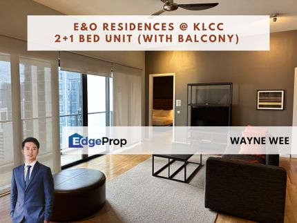 (Hotel/serviced apartment) Fully furnished, E&O Residences, Jalan Tengah - shared facilities with St Marry Residences - near to Raja Chulan monorail, Kuala Lumpur, KLCC