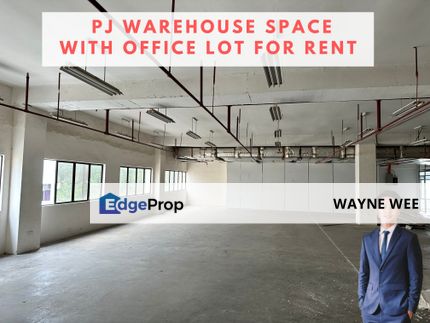 Petaling Jaya warehouse for rent (near to federal highway), Selangor, Petaling Jaya