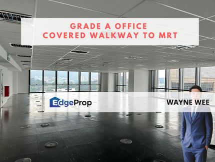 Grade A office (The Bousteador office tower / Nucleus Tower) - Dual compliance office MRT & Green building  - Covered walkway to MRT & MALL - TTDI, 1U, Selangor, Mutiara Damansara