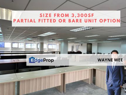 PJ8 office, Petaling Jaya - 7mins walking to LRT station - PJ partial fitted office with workstation, Selangor, Petaling Jaya