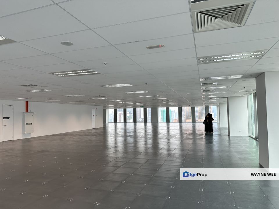Menara Prudential, TRX office, Tun Razak Exchange - can build internal staircase, walking distance to MRT station - KL city center office / KLCC, Kuala Lumpur, KL City