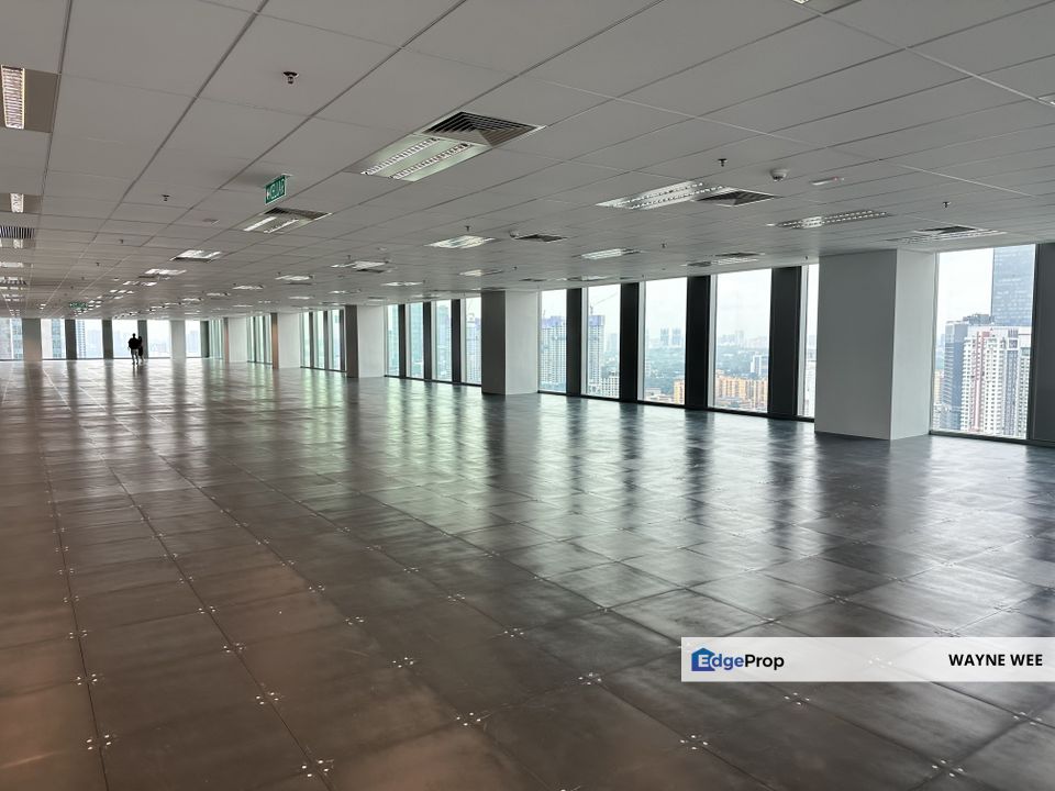 Menara Prudential, TRX office, Tun Razak Exchange - can build internal staircase, walking distance to MRT station - KL city center office / KLCC, Kuala Lumpur, KL City