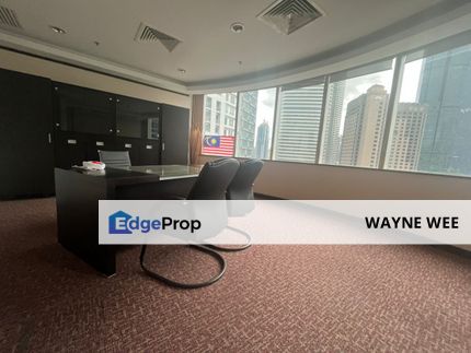 (high floor) 高楼 Etiqa Twins with big ceo room, KLCC Jalan Pinang, KLCC, KL City Centre (suitable for display office, showroom office, with many rooms), Kuala Lumpur, KLCC