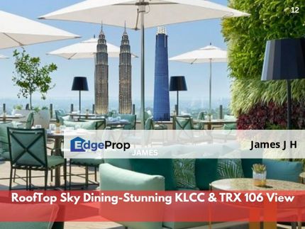 [ RETAIL SPACE ] RoofTop Sky Dining F&B Live House, Event Space, KLCC & TRX view , Bukit Bintang, KL, Kuala Lumpur, KL City