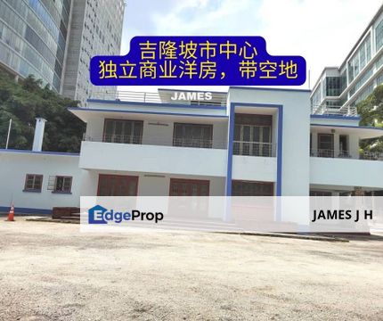吉隆坡市中心 独立商业洋房，KL CITY STANDALONE 3 STOREY COMMERCIAL BUILDING WITH ROOFTOP @JALAN TUN RAZAK, KL, KLCC, KL City Centre, Kuala Lumpur, KLCC