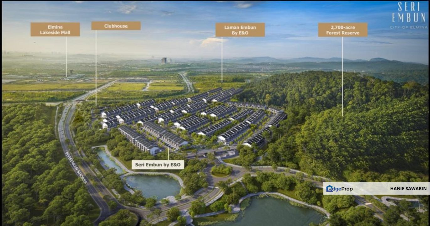 Newly launched !! Seri Embun 3storey superlink homes in Elmina City, Selangor, Shah Alam