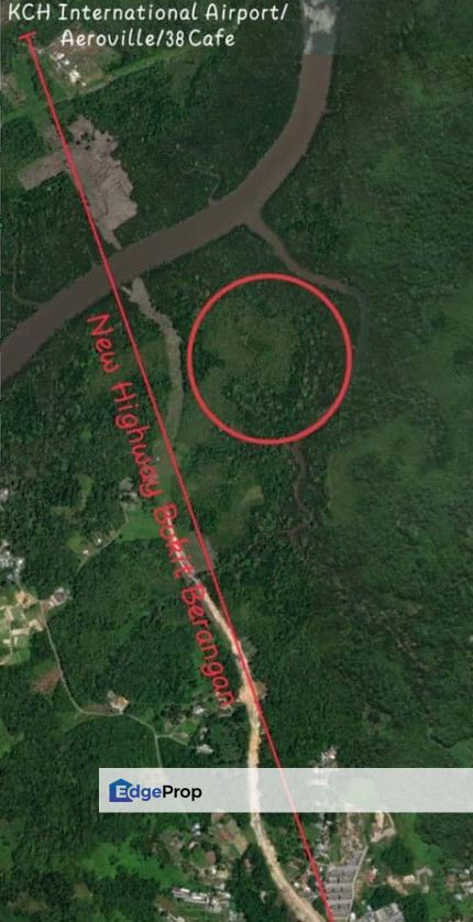 Native Land for Sale! New Highway from Bukit Berangan, Sarawak, Kota Samarahan