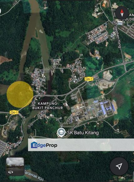 Hill Beside Kuching-Bau Road for Sale, Sarawak, Bau