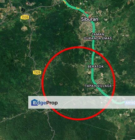 Batu 22 Tapah Mixed Zone Land For Sale Location : 22 Mile, Near Tapah Village, Sarawak, Kuching