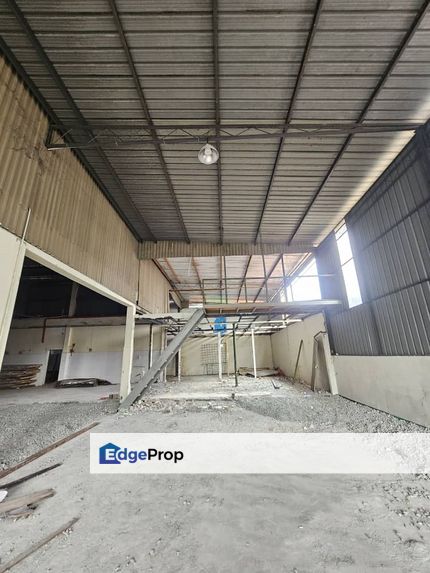 Double Storey Semi-Detached Warehouse/Factory For Rent! Located at Demak Laut, Sarawak, Kuching