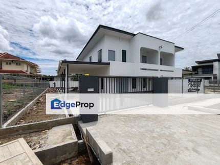 2 units NEW Brand Double Storey Semi Detached House For Sale Located at Poh Kwong Park, Sarawak, Kuching