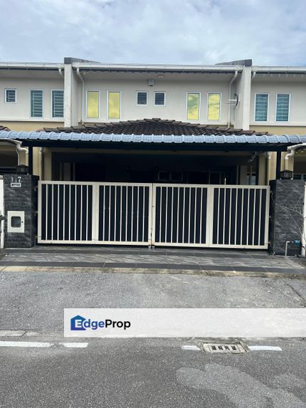 Double Storey Terrace Intermediate House FOR SALE! Located at Lorong Sourabaya Indah, Jalan Bako, Sarawak, Kuching