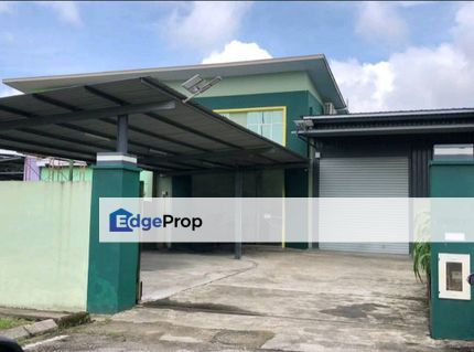 Double Storey Semi-Detached Warehouse For Sale Located at RH Industrial Park, Sarawak, Kuching