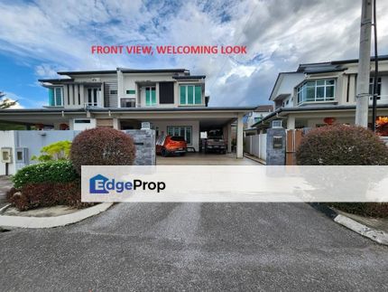 Double Storey Semi Detached House For Sale! Located at Taman Uni Central, Samarahan, Sarawak, Kota Samarahan