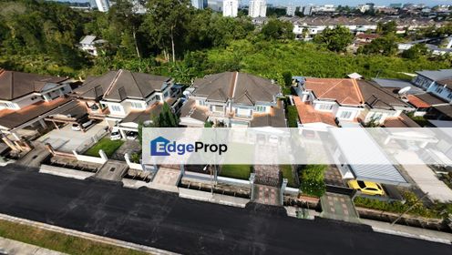 Double Storey Semi-Detached House For Sale! Located at Sungai Maong Ulu, Taman Charming Garden, Sarawak, Kuching