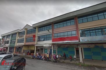 First Floor Corner Shoplot For Rent! Located at Tabuan Laru