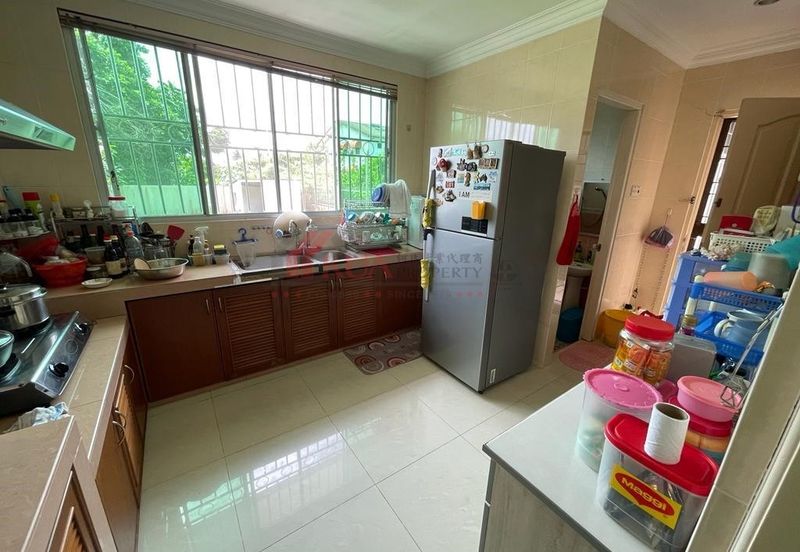 Double Storey Semi Detached House For Sale! Located at Ong Guan Poh, Rubber Road