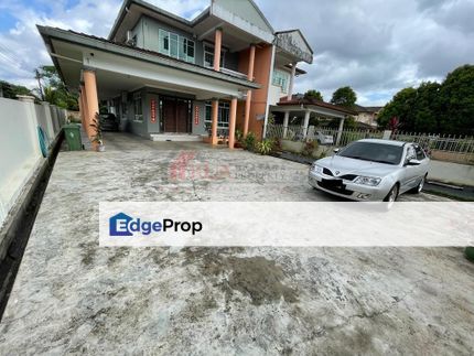 Double Storey Semi Detached House For Sale! Located at Ong Guan Poh, Rubber Road, Sarawak, Kuching